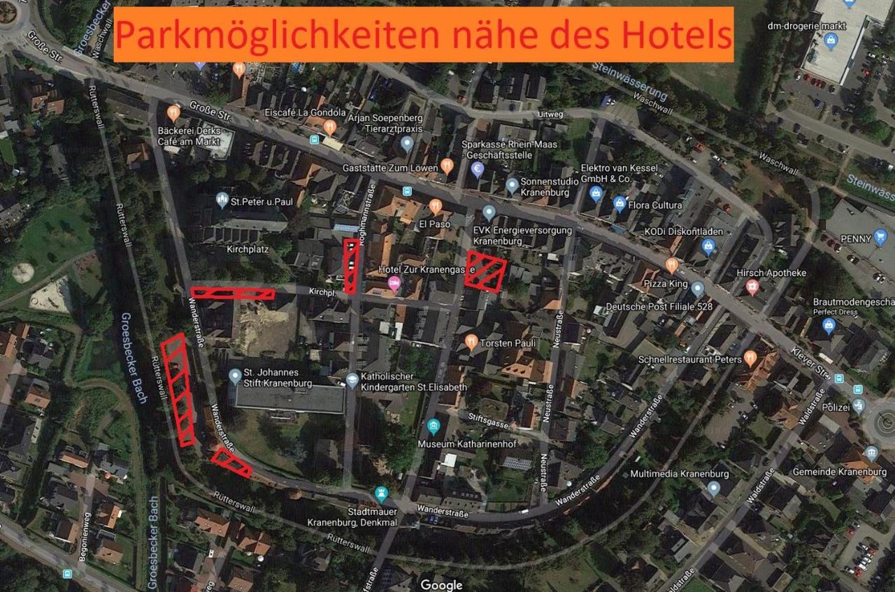 Hotel Zur Kranengasse Kranenburg  Eksteriør bilde